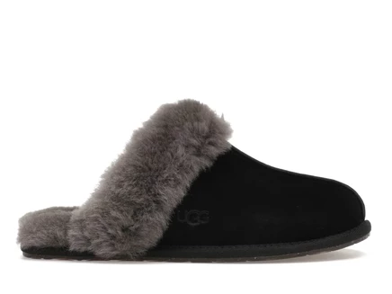 Женские тапочки Ugg Scuffette II, черно-серые