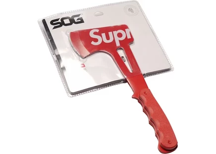 Унисекс топор Supreme SOG Hand Axe, красный