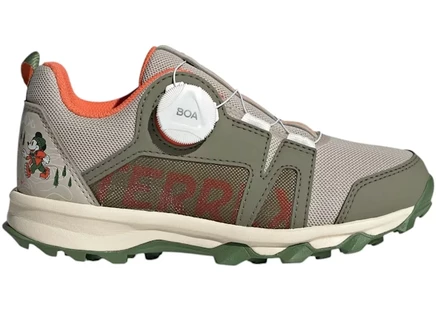 Детские кроссовки Adidas Terrex BOA, бежевый/оливковый