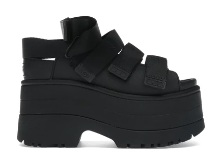 Женские платформенные сандалии Ugg GoldenRise, черные
