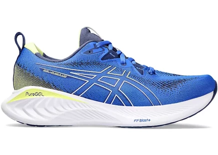 Кроссовки Asics Gel-Cumulus 25, сине-голубые/жёлтые