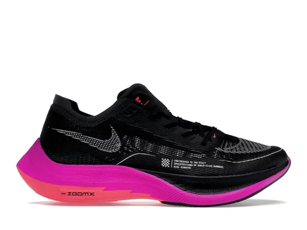 Мужские кроссовки Nike ZoomX Vaporfly Next% 2 Raptors, черно-фиолетово-красные
