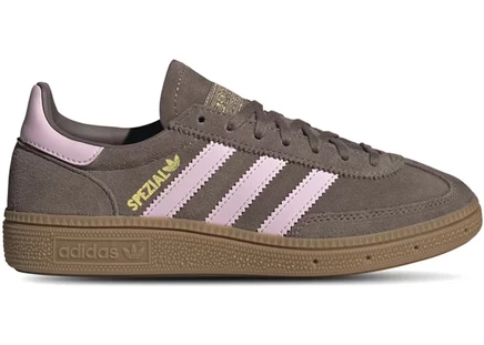 Детские кроссовки Adidas Handball Spezial, коричнево-розовые