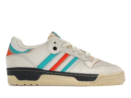 Мужские кроссовки Adidas Rivalry Low Extra Butter, белые