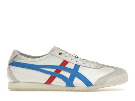 Мужские кроссовки Onitsuka Tiger Mexico 66, бел/син/красные