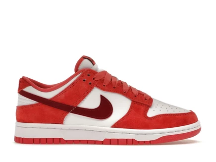 Женские кроссовки Nike Dunk Valentine's Day, бело-красные