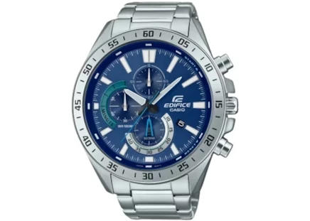 Мужские часы Casio Edifice EFV-620D-2A, корпус 50 мм, нержавеющая сталь