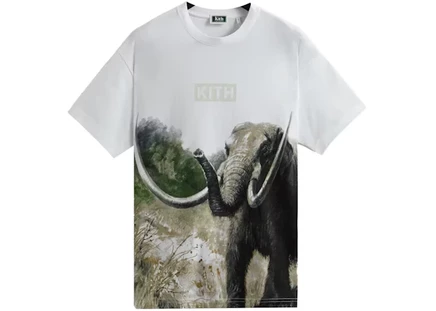 Мужская футболка Kith AMNH Late Mammals, белая