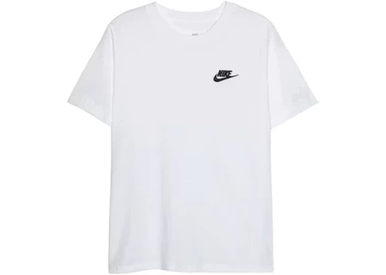 Футболка Nike Sportswear Club, бело-чёрная