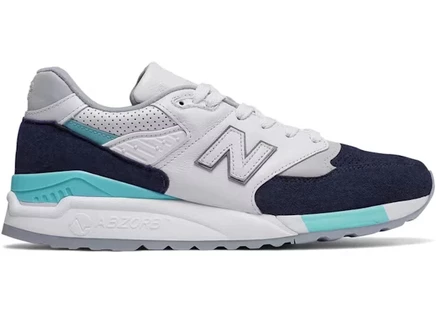Мужские кроссовки New Balance 998 Winter Peaks, бело-синие