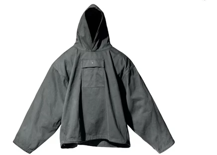 Мужской анорак Yeezy Gap Sateen, темно-зеленый