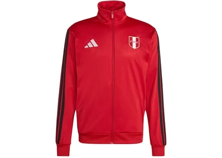Мужская олимпийка Adidas Peru DNA Track Top, красная
