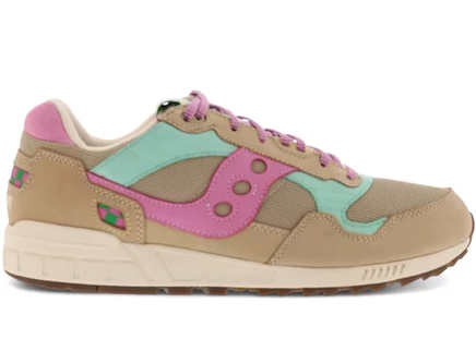 Мужские кроссовки Saucony Shadow 5000 Earth Citizen, серо-розовые