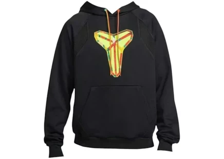 Худи Nike What The Kobe Therma-FIT, чёрное/салатовое