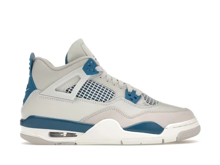 Детские кроссовки Jordan 4 Retro 2024, военно-синие