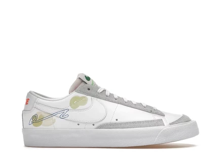 Мужские кроссовки nike blazer low 77 mayumi yamase, белые