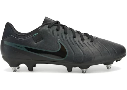 Мужские бутсы Nike Tiempo Legend 10 Academy SG-Pro, черно-зеленые