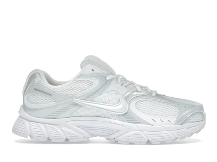 Мужские кроссовки Nike V5 RNR, бело-черно-металлические