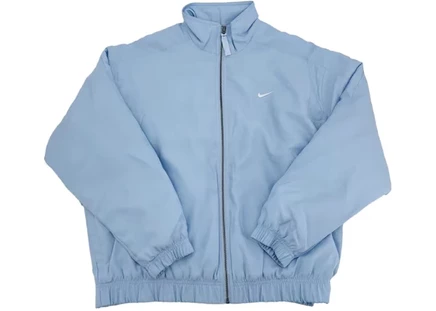 Мужской бомбер Nike Nikelab Solo Swoosh, голубой/белый