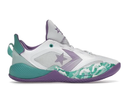 Мужские кеды Converse All Star BB Shift, бело-пурпурные