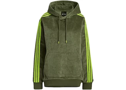 Унисекс худи Adidas Ivy Park Halls of Ivy, темно-зеленое