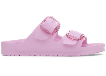 Сандалии Birkenstock Arizona EVA узкие, пудрово-розовые