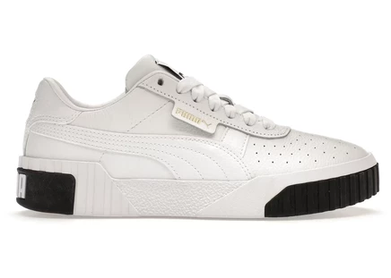 Женские кроссовки Puma Cali, бело-черные