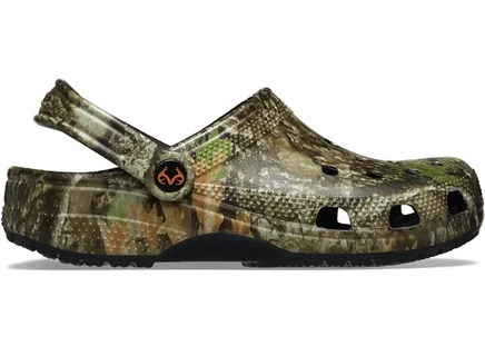 Мужские сабо Crocs Classic Clog Realtree APX Camo, камуфляж