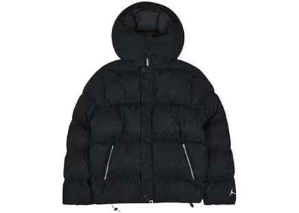 Мужской пуховик Nike Jordan Essentials, черно-белый