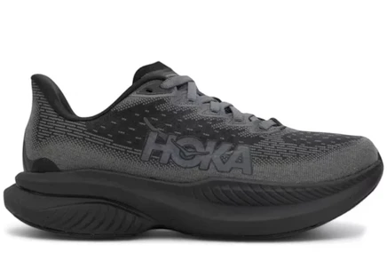Женские кроссовки Hoka One One Mach 6, черно-фуксия