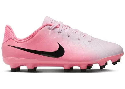 Детские бутсы Nike Tiempo Legend 10 MG, розовый/черный