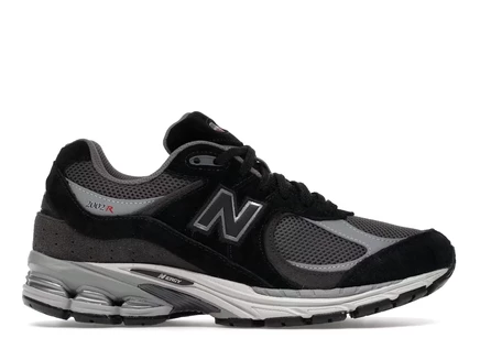 Мужские кроссовки New Balance 2002R, черно-серые
