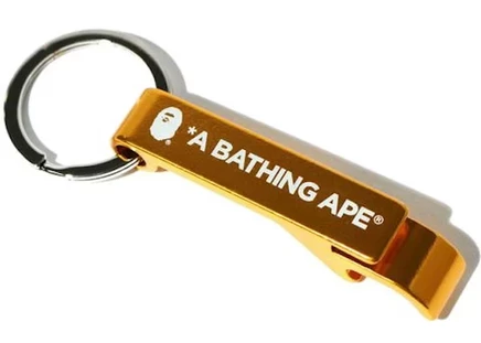 Брелок-открывалка Bape, оранжевый