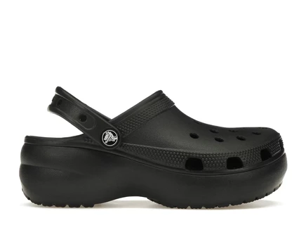 Женские сабо Crocs Classic Platform, черные