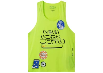 Мужская майка для бега Nike AeroSwift Dri‑Fit ADV, volt