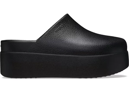 Женские клоги Crocs Dylan Platform Clog, черные