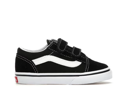 Детские кеды Vans Old Skool V, черно-белые