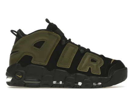 Мужские кроссовки Nike Air More Uptempo Rough Green, зеленые