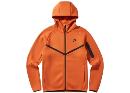 Nike Tech Fleece Windrunner Full Zip Hoodie Vintage Coral/Black vintage coral/black