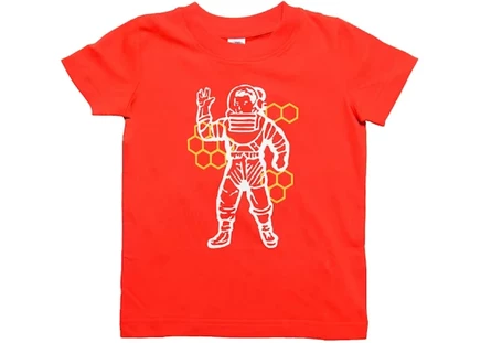 Детская футболка Billionaire Boys Club Beekeeper, красно-оранжевая