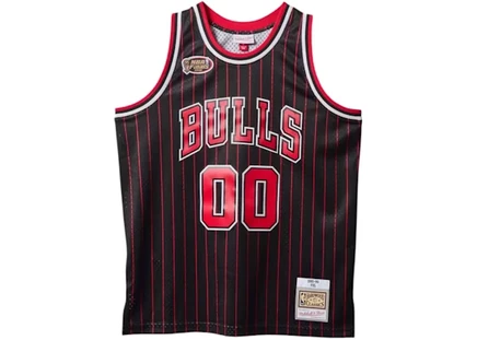 Мужская майка Playboi Carti x Mitchell & Ness Swingman Bulls 1995-96, черная