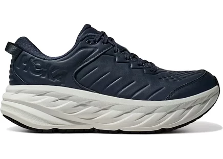 Мужские кроссовки Hoka One One Bondi SR, тёмно-серые с белым
