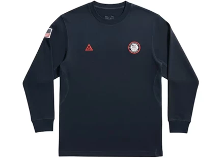 Nike ACG x Team USA Olympics 2026 Dri-FIT ADV Long-Sleeve Top Blue blue