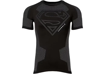 Мужская компрессионная футболка YoungLA x Superman, черная
