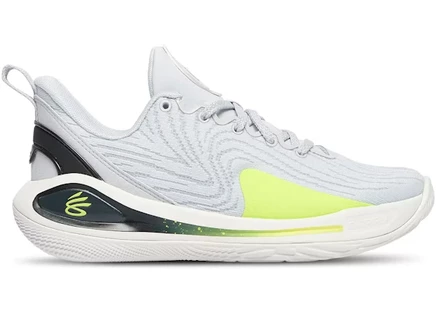Детские кроссовки under armour curry 12 anti-gravity, серый/volt