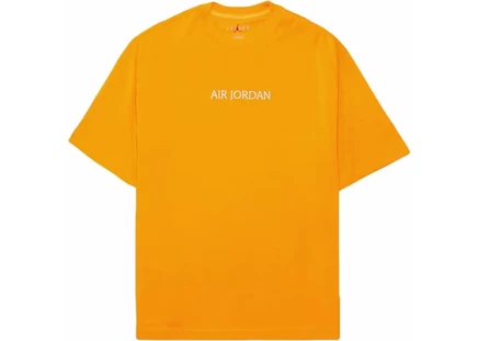 Футболка Nike Air Jordan Tee, жёлто-белая