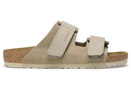 Унисекс сабо Birkenstock Uji нубук, тауп