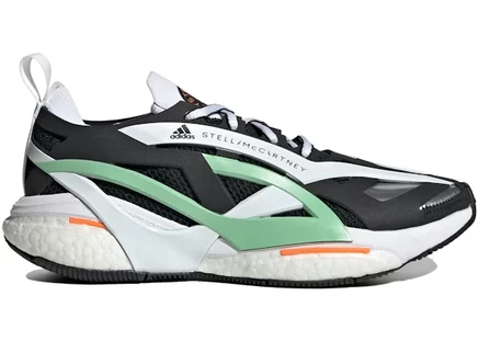 Женские кроссовки Adidas Solarglide Stella McCartney, зелено-черные