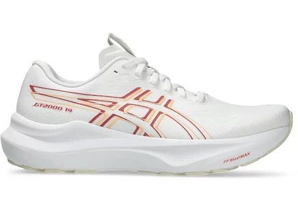 Женские кроссовки Asics GT-2000 14, бело- темно-розовые