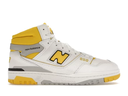 Мужские кроссовки New Balance 650R Honeycomb, бело-медовые